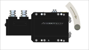 高精度自動調芯振れ止め装置（AROBOTECH） | 三菱商事テクノス